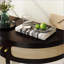 Table basse en rotin Boho avec 2 tiroirs et tablette inférieure pour le salon-1902155310