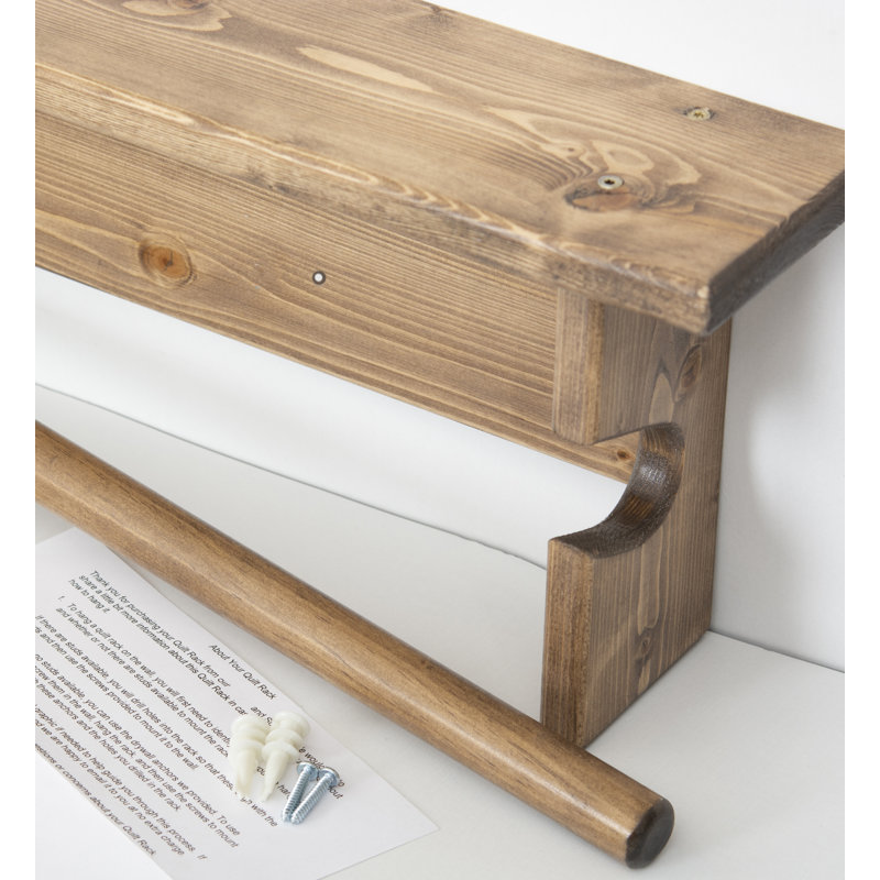 Quilt Rack, Natural