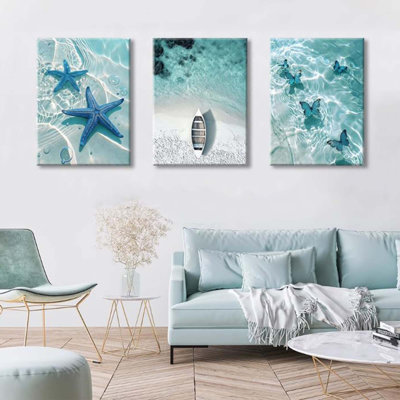 3 Piece Wrapped Canvas Print