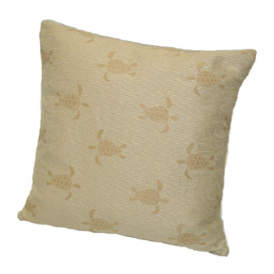 Coastal Animal Print Throw Pillow