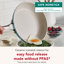 Kitchenaid Hard-Anodized Ceramic Induction Skillet Set, 2-Piece, Porcelain White-1307300340