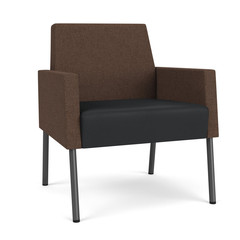 Fauteuil de réception Mystic, Gris anthracite, Archetype Café / Modène graphite