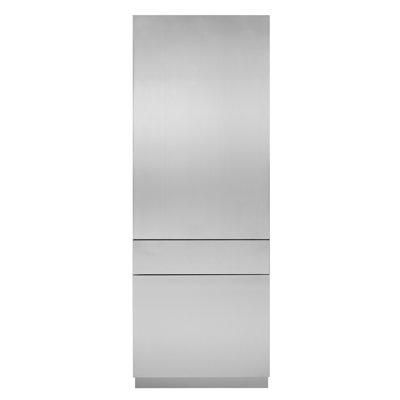 30" Integrated Refer SS Solid Door Panel, Opening -3/4" LH