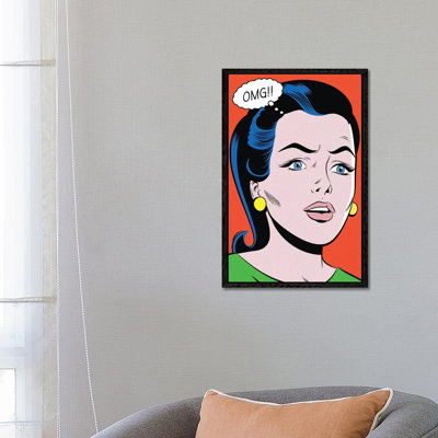 OMG! by Joseph McDermott - Print on Canvas