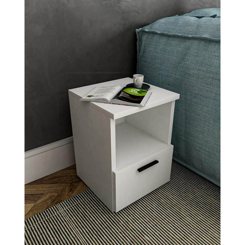 Alama 30cm W Bedside Table