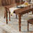 Cherry Solid Wood Dining Table-1765095546
