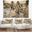 Schafer, paysage rocheux, Praslin, Seychelles, tapisserie panoramique-28508281