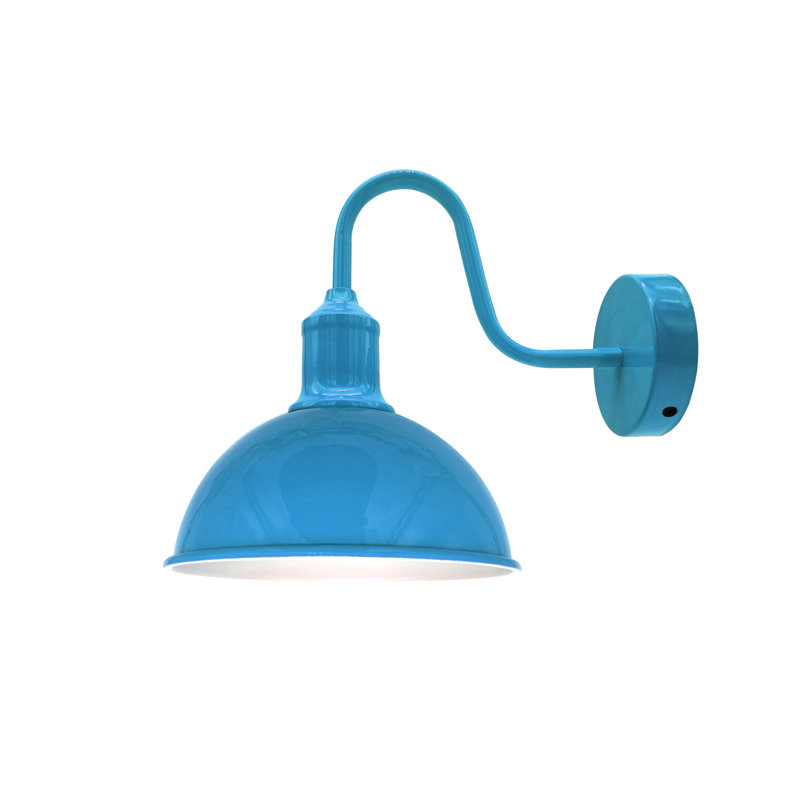 Armed Sconce, Blue, No, No