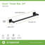 Porte-serviettes mural 24 po Duro-27684728