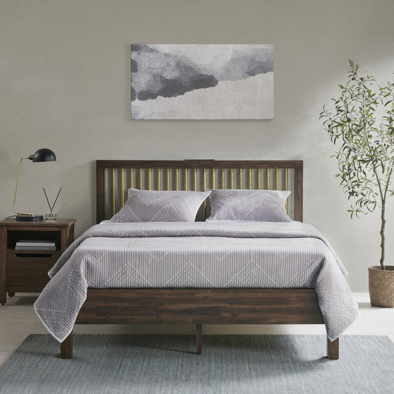 Grand lit plateforme Mercer