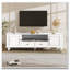 Meuble télé pour téléviseur de 80 po ou moins, armoire de rangement pour télé avec 2 tiroirs, 2 armoires et 5 pieds solides-2014148539