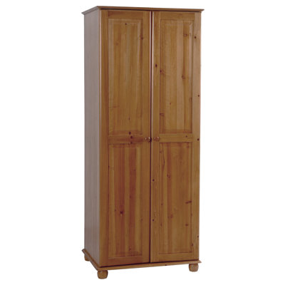 Blanchard 2 Door Manufactured Wood Wardrobe