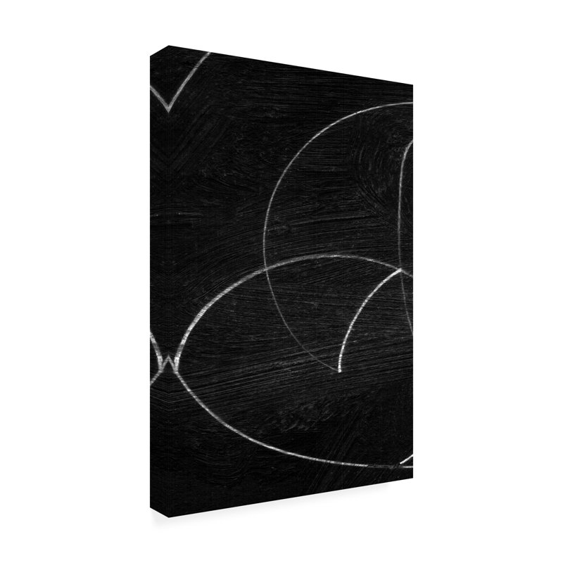 Art sur toile, noir, H 24 po x l 16 po