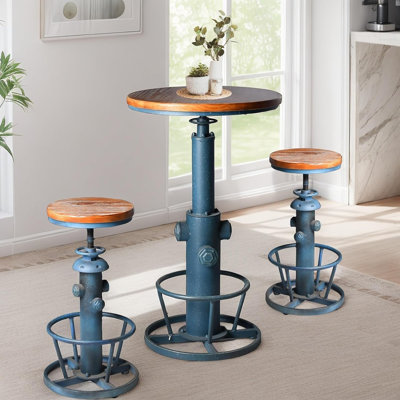 Jermeshia 2 - Person Breakfast Nook Dining Set by Williston Forge