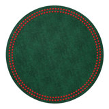 Pearls Vinyl Round Placemats