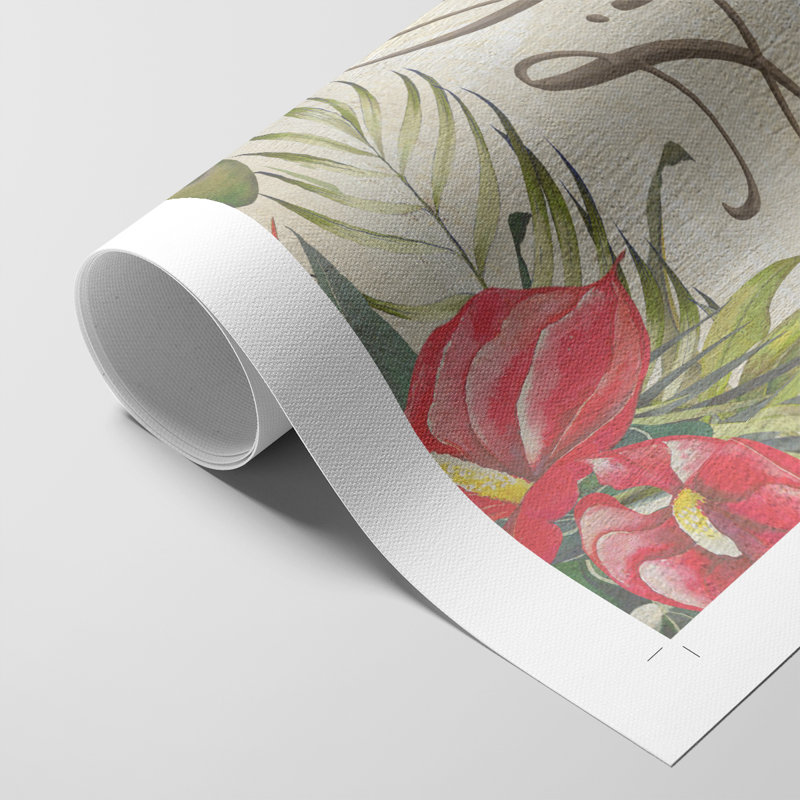 Life's At Ease - Impression sur toile seulement - NON-CADRE, H 27 po x l 18 po