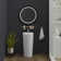 Monaco Circular Basin Pedestal Sink