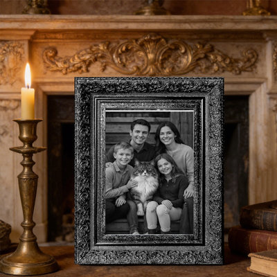 Cadre photo mural 1 pièce 8 "x 10" noir pour décoration de bureau