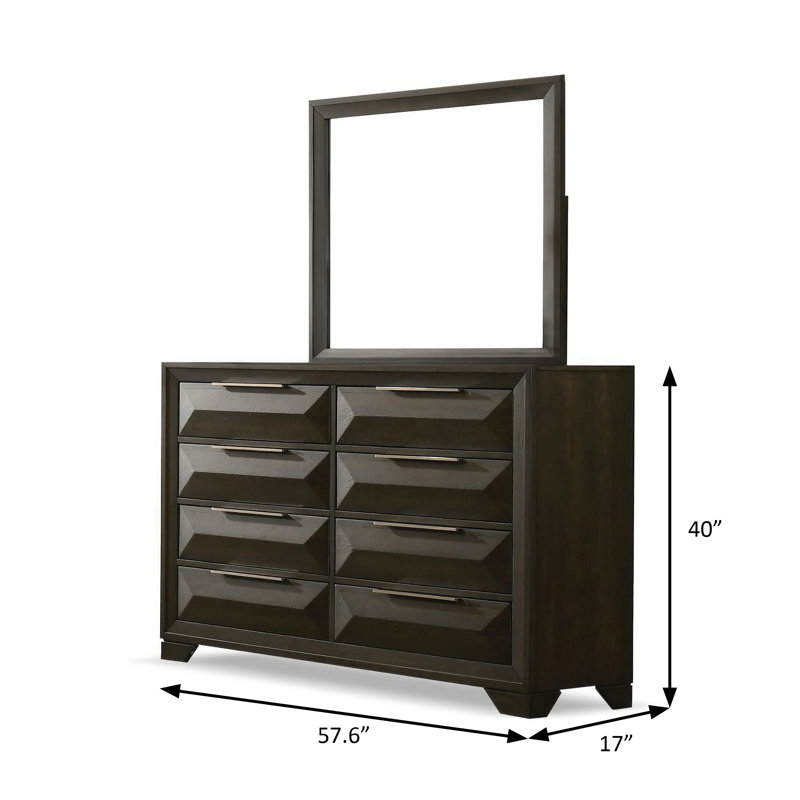 Commode transitionnelle Hexham, espresso