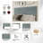 Upholstered Headboard Velvet-1993294245-1993294265