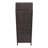 Keaton Modern 24.13-Gallon All-Weather Wicker/Metal Lidded Hideaway Outdoor Trash Can-103764196