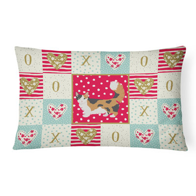  Coussin d'extérieur Skookum Cat Love