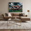 Sports Rugby Black Canvas Wall Art-2070456648