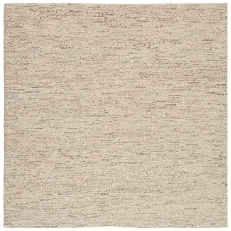 Pinney Hand Woven Hand Knotted Beige Area Rug Set
