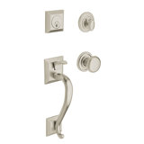 Madison Handleset with Single Cylinder Deadbolt (Interior deadbolt and handle sold separately)