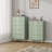 Fluted Dresser for Bedroom with Drawers, Tall Modern Chest of Drawers with Metal Handle, Wooden Closet Clothes Storage Organizer-1979890681
