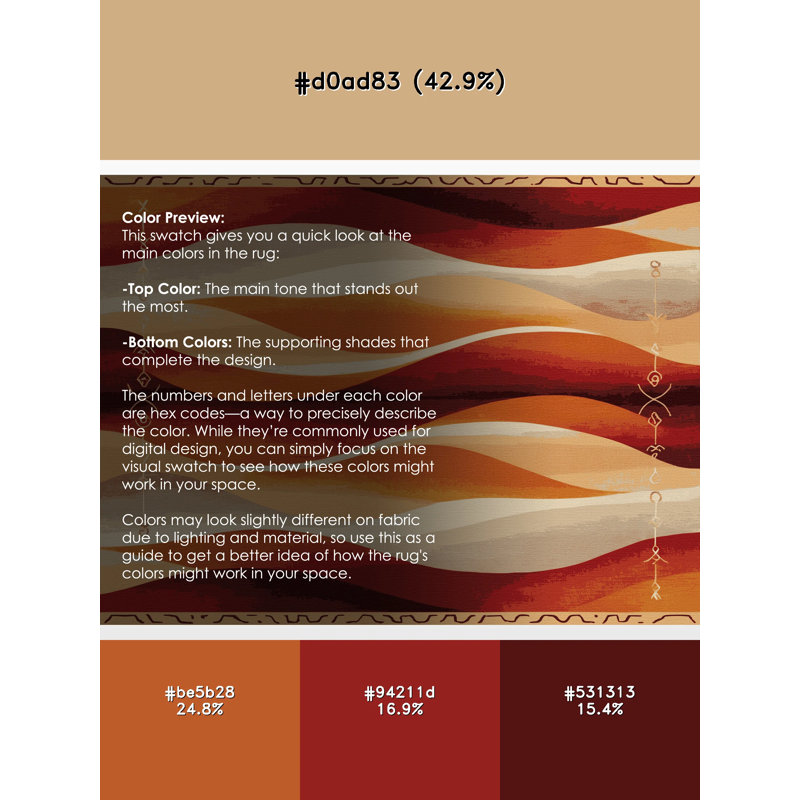 Crimson Veil Rug, Rectangle 2' x 3'