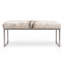 Upholstered Cowhide Bench-1048955389