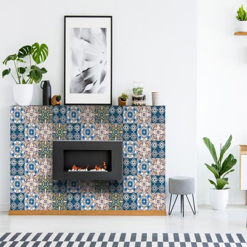Carrelage mosaïque en vinyle Agean, H 7 po x l 7 po x P 0,1 po