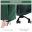 Grand ensemble de mobilier de jardin, housse de patio, vert
