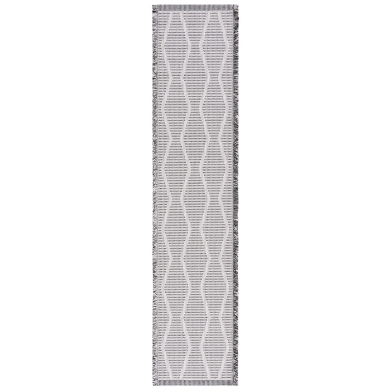 Tapis tissé à la machine Belniak, Tapis de couloir 2 pi x 9 pi