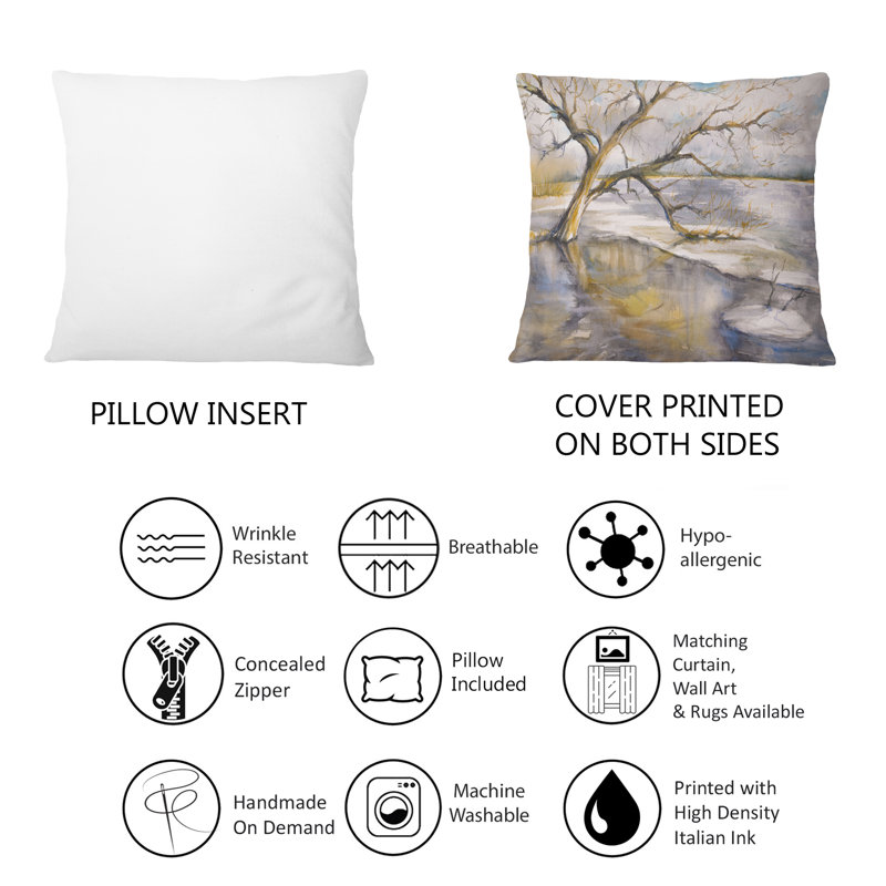 Coussin Tree Tree To The River