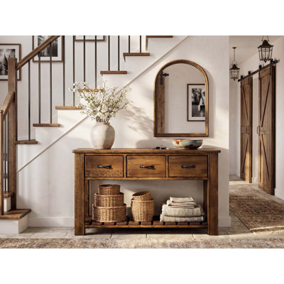 Broussard 130cm Solid Wood Console Table