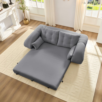 Large Dog Bed, Lazy Sofa Couch, 78.7" Multi-functional Foldable Sofa Bed, 3-in-1 Sleeper Sofa Bed For Living Room