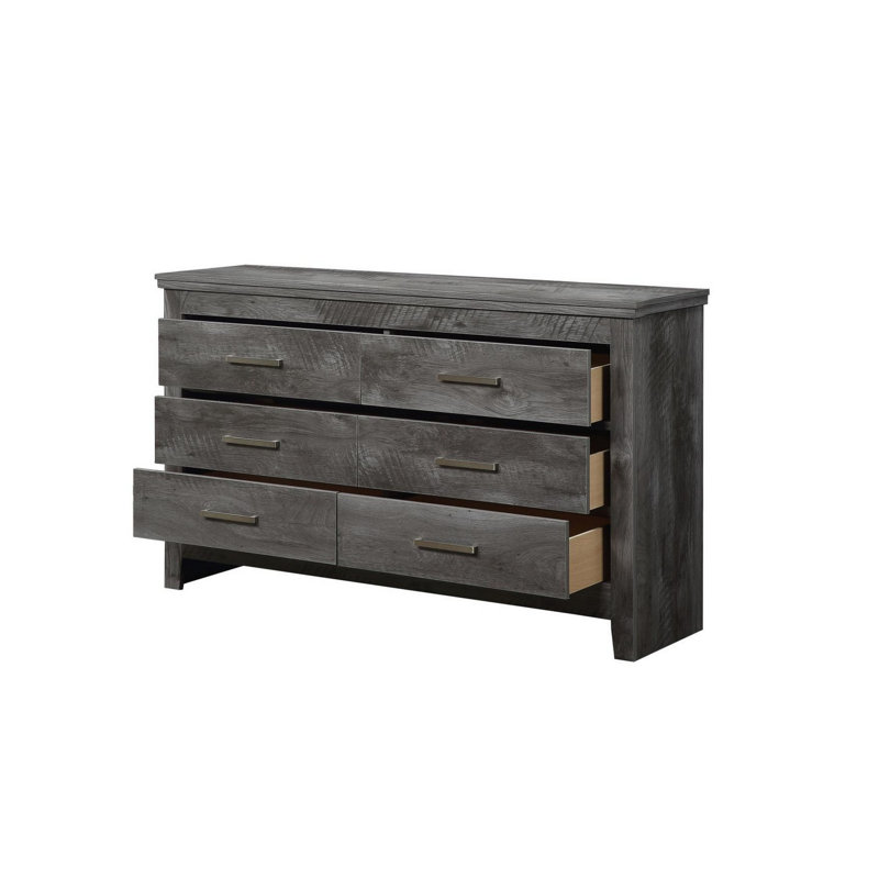 Armoire de rangement à 6 tiroirs l 57 po Julyssa