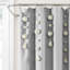Rideau de douche simple en lin-1683203084