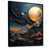Black Floater Framed