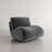 Caleb Swivel Upholstered Accent Chair with Removable Back Cushion-648039769