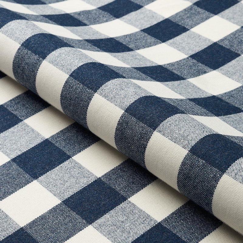 Tissu à carreaux Dutton Buffalo, Bleu marine