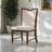 Transitional Style 2Pc Side Armless Chair