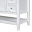 36" Solid Wood Bathroom Vanity Set - Sink, 1 Cabinet & 3 Drawers-713792071