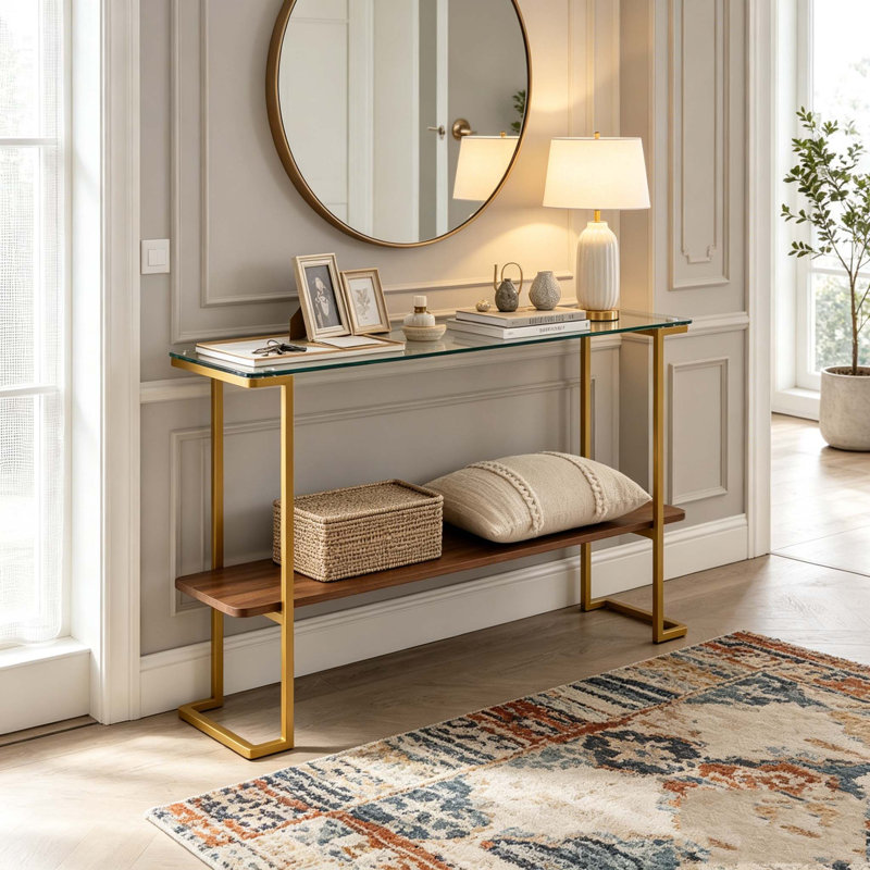 Table de canapé, console de rangement