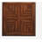 Walnut Wood 2 Drawer Side Table