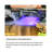 Handcrafted Indoor Weather Resistant Cascade Fountain with Lights-2054095587