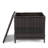 Patio Square Wicker Side Table-1977028172