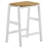 Caen 3-piece Kitchen Island Counter Table Set White